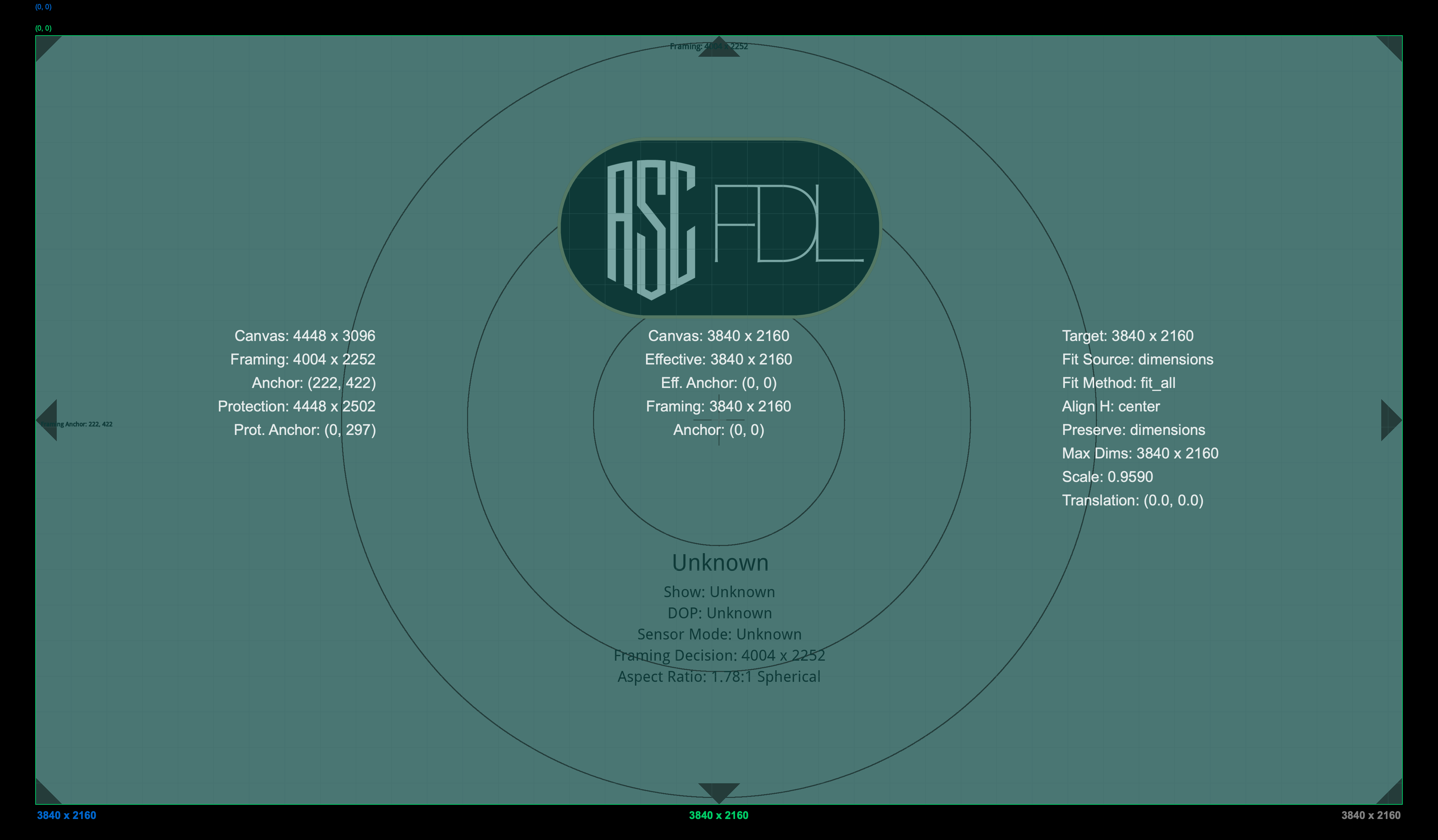 Output tab with HUD overlay